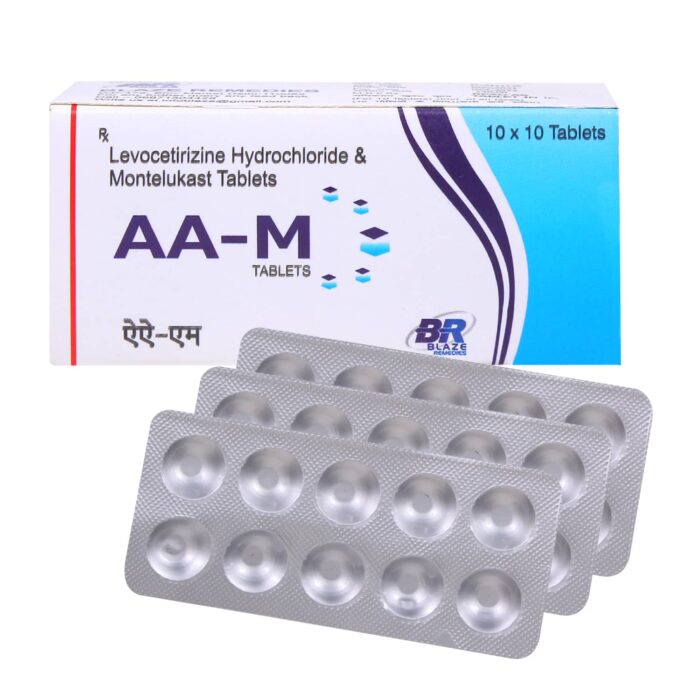 Levocetirizine Dihydrochloride Smg+Montelukast Sodium 10mg TABLETS