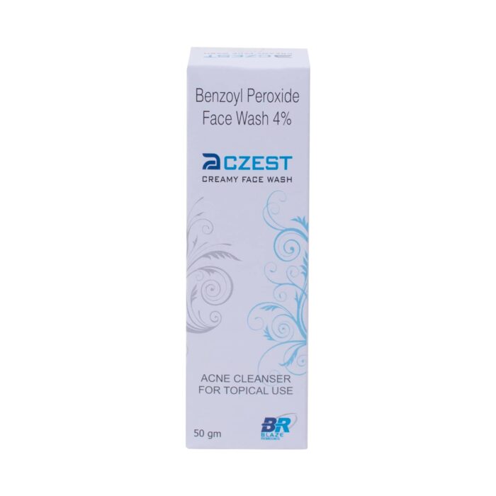 Benzoyl Peroxide Face Wash ACZEST Creamy Face wash