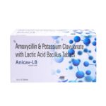Amoxycillin & Potassium Clavulanate with Lactic Acid Bacillus Tablet ANICAV-LB