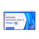 Fexofenadine Hydrochloride Tablet I.P. Faxiaze-180 Tablets
