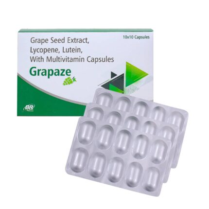 Grape Seed Extract Lycopene Lutein with Multivitamin Capsules Grapaze