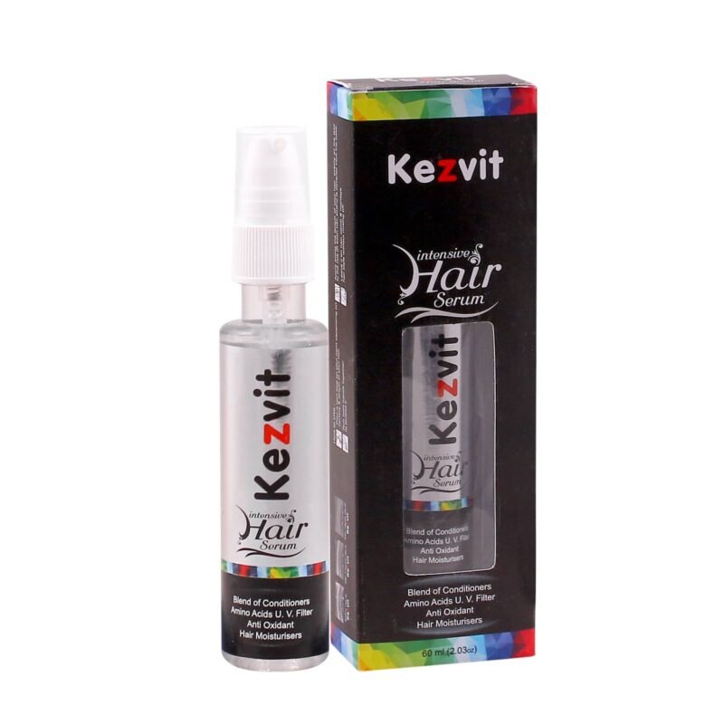 Blend of Conditioners Amino Acid U.V. Filter Anti Oxidant Hair Moisturizers Intensive Hair Serum KEZVIT