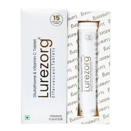Lurezorg L-Glutathione with Vitamin C Effervesent tablets(1x15) for Skin Brightening
