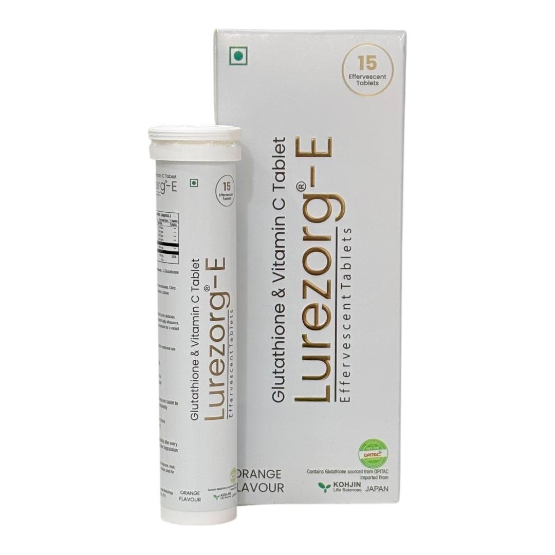 WhatsApp Image 2026-07-04 at 11.17.39 AM Lurezorg L-Glutathione with Vitamin C Effervesent tablets(1x15) for Skin Brightening - Image 1
