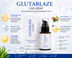 GLUTABLAZE Face Serum | Brightening & Pigmentation Serum with Tranexamic Acid, Kojic Acid & Glutathione - Image 2
