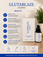 GLUTABLAZE Face Serum | Brightening & Pigmentation Serum with Tranexamic Acid, Kojic Acid & Glutathione - Image 3