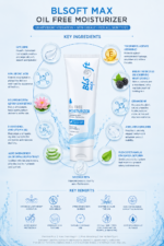 BLSOFT Max Oil Free Moisturizer | Lightweight, Non-Greasy Hydration for All Skin Types - Image 3