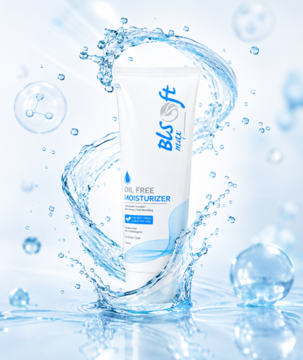 BLSOFT Max Oil Free Moisturizer | Lightweight, Non-Greasy Hydration for All Skin Types